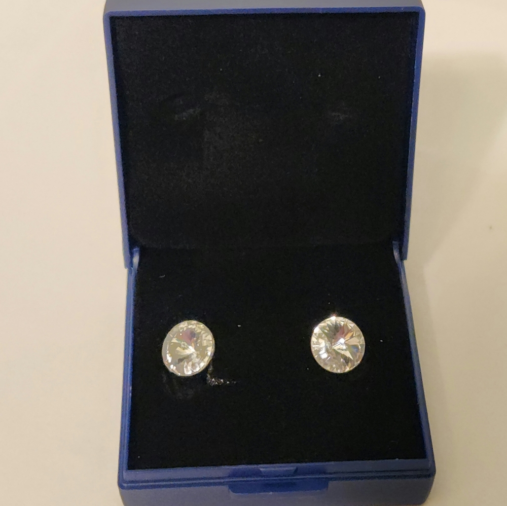 Royal Crystal Stud Earrings